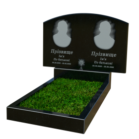 Гранітний пам’ятник для двох А13