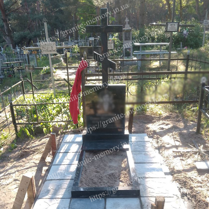 Хрест гранітний А19