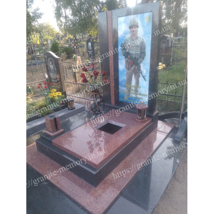 Пам'ятник для військового зі знижкою №35