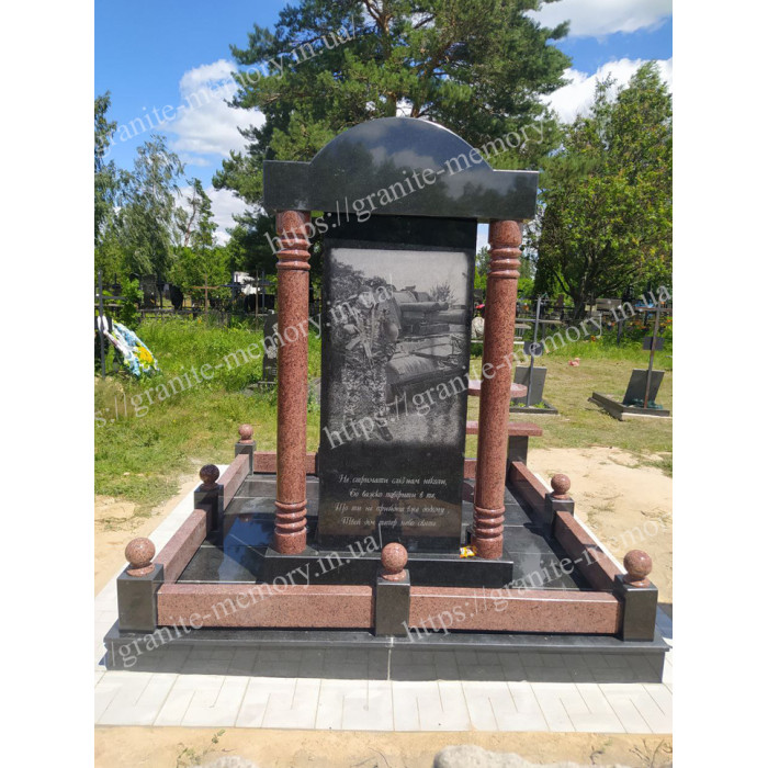 Пам'ятник для військового зі знижкою №36