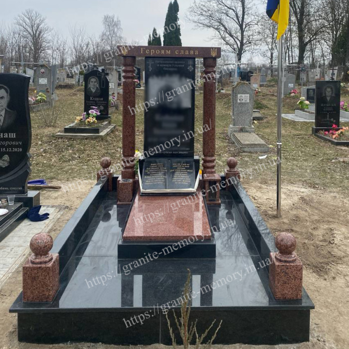 Пам'ятник для військогового зі знижкою №30